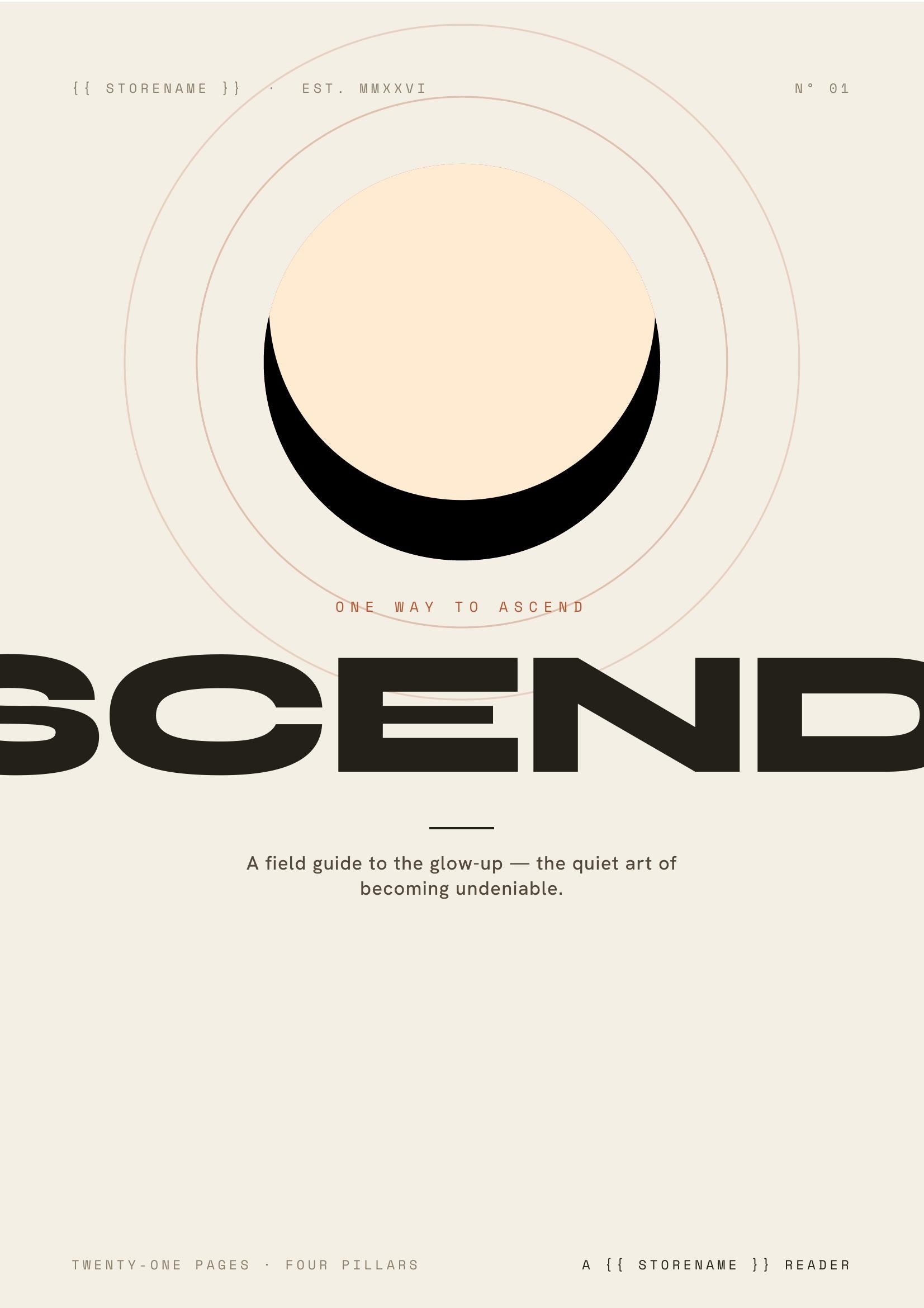 Ascendo: The Glow Up Ebook